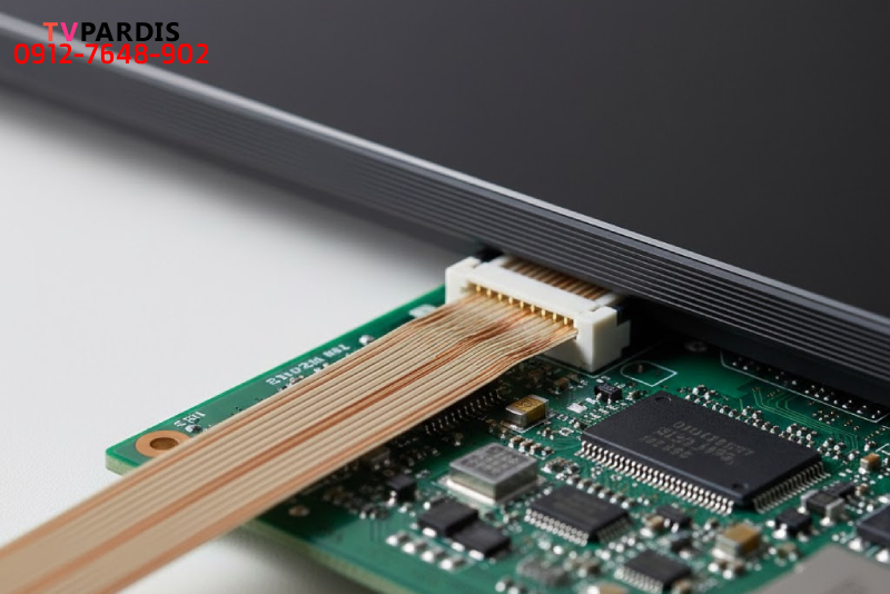 وقتی تلویزیون خط عمودی یا افقی می اندازد دقیقاً چه بخشی خراب است؟